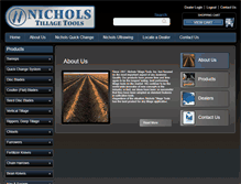 Tablet Screenshot of nicholstillagetools.com